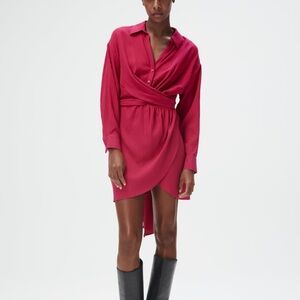 Zara wrap mini dress